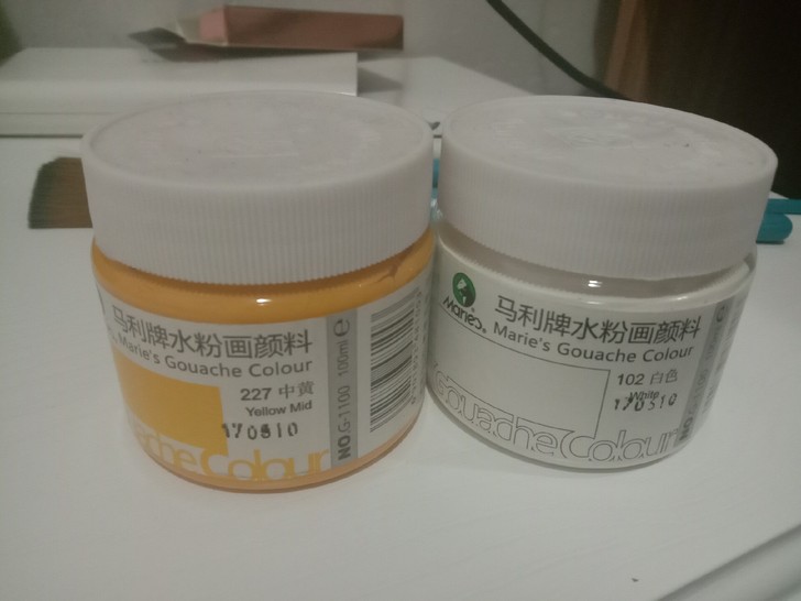 马利水粉颜料