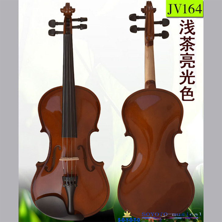 机械拉弦板索雅特JV16全木小提琴成人儿童...