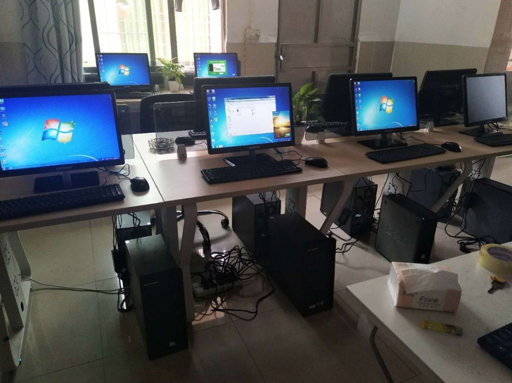 转让公司办公i5双核四核联想戴尔原装台式电...