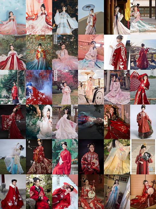 【正版汉服租赁】十三余汉尚华莲游园惊梦繁韶...