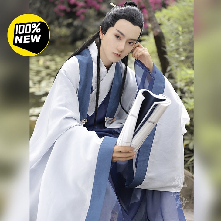 明制汉服男仙气古风汉服全套古装衣服男霸气学...