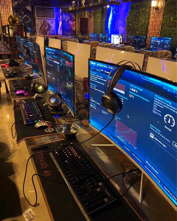 网吧高配32万跑分电脑台式全套i5i7高配...