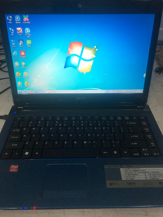 宏基4560G，A6四核处理器，4G内存，...