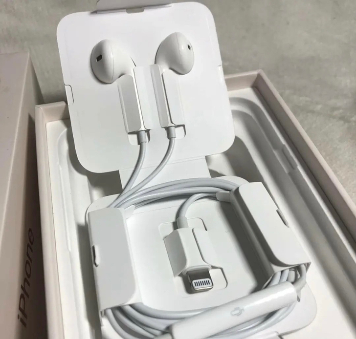 iphone苹果扁头耳机全新原装iphon...