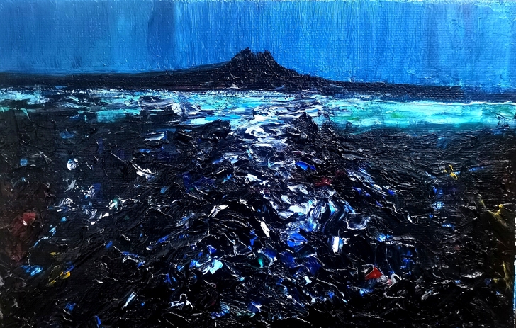 油画作品，20*30