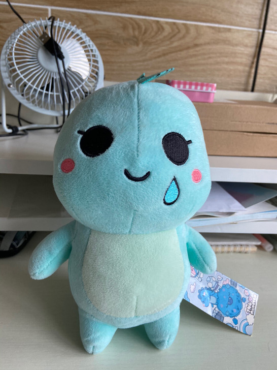 全新玩偶，吊牌有轻微掉色（太阳晒的），满三...