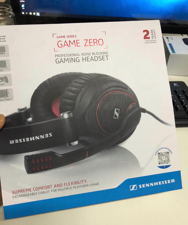 森海塞尔 game zero游戏耳机