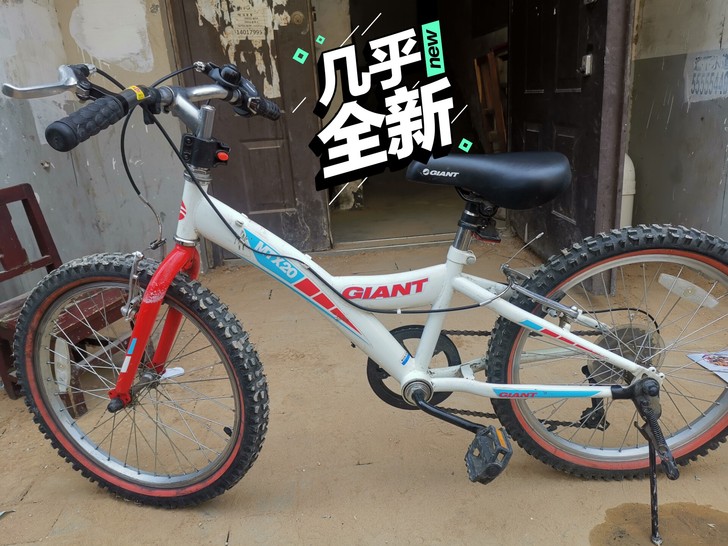 捷安特变速自行车，孩子7岁生日礼物，基本没...