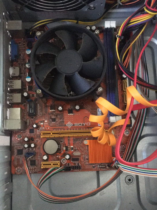 拆机拆出来的4g内寸H61加cpu    ...