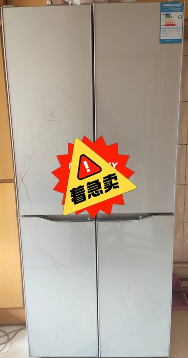 星星双开门大冰柜，8成新以上，没怎么用低价...