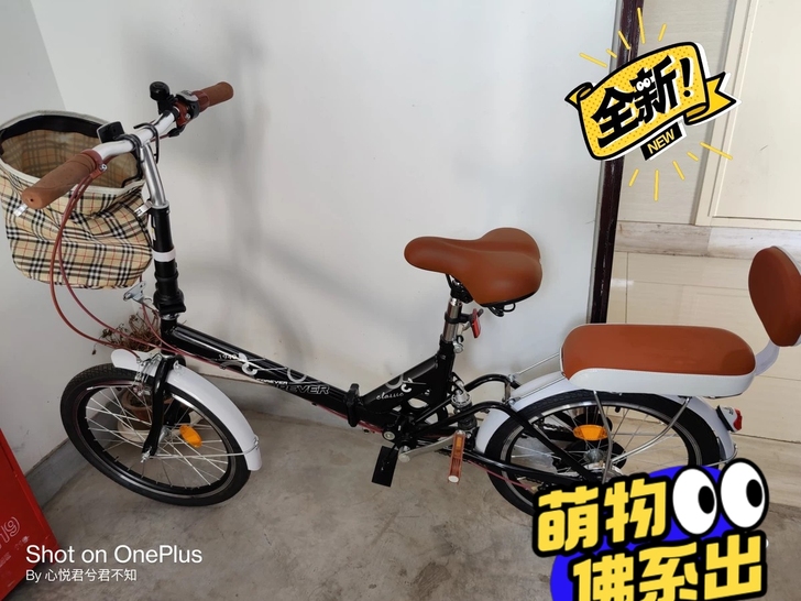 永久折叠变速自行车，买回来骑了几次一直闲置...