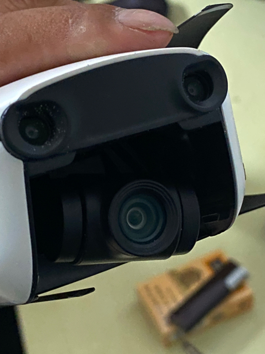 大疆御air1代单电，无炸无修，上盖小花图...