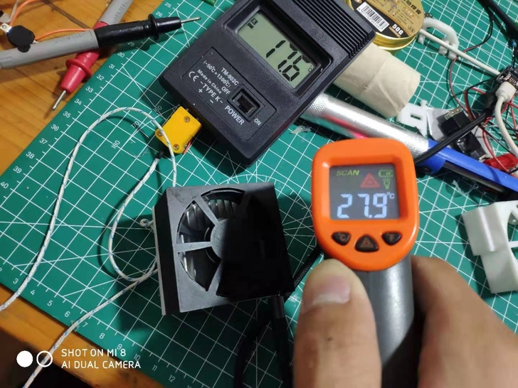 diy自制手机半导体散热器 手机散热器 平...