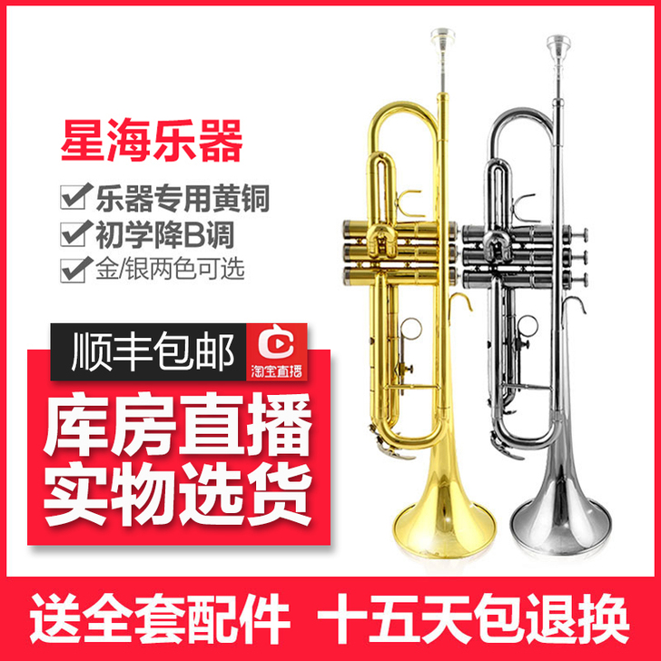 小号乐器 学生初学者 专业演奏级儿童成人学...