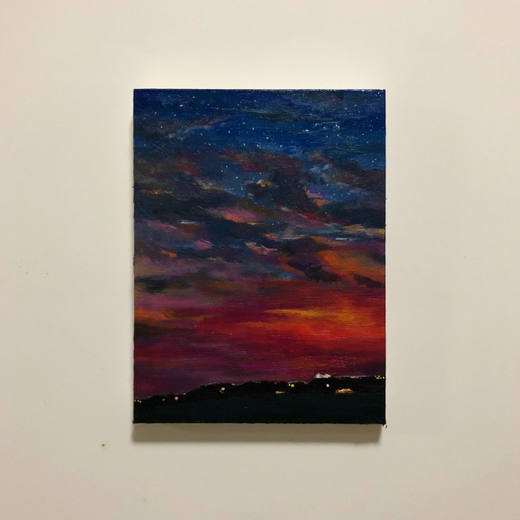 油画作品 家居艺术 油画 客厅装饰油彩画风...