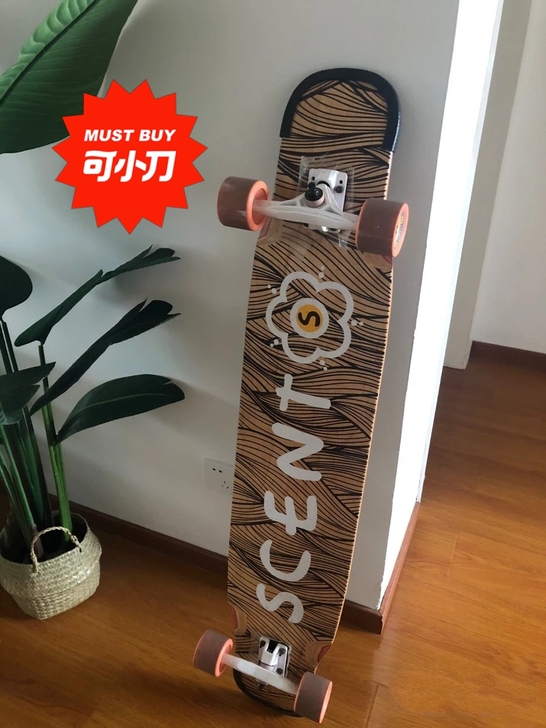 SCENT longboard 长板滑板 ...
