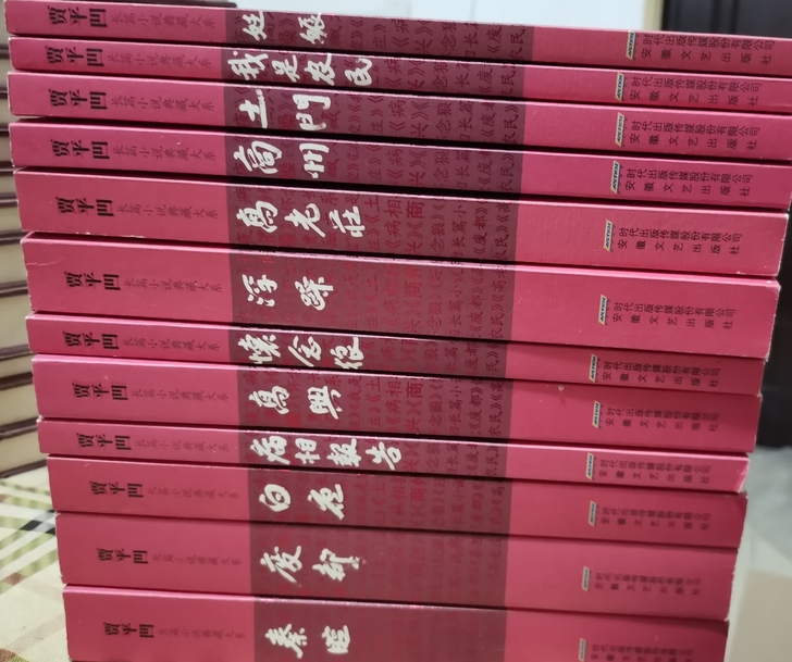 贾平凹长篇小说典藏系列，平装书，几乎全新，...