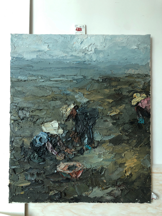 油画     ：写生作品