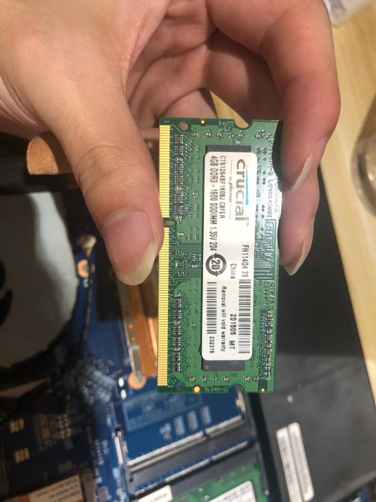 未来人类T5原装DDR3内存条4g2。无损...