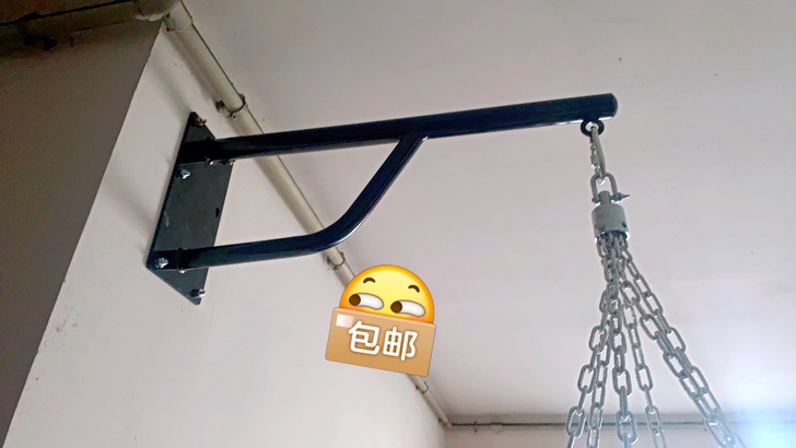 全新沙包架拳击沙袋壁挂式支架墙上沙包固定吊...