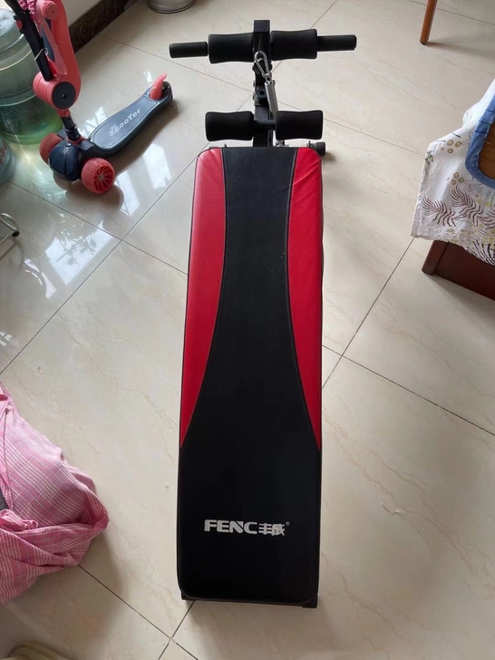 丰成仰卧板仰卧起坐健身器材家用多功能训练套...
