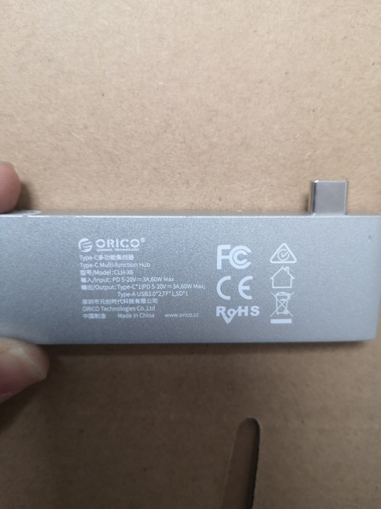 奥睿科Orico Type-C扩展坞多功能...