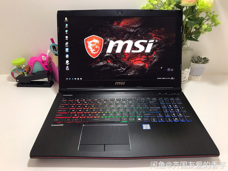 微星ge62 二手笔记本 吃鸡游戏本外星人...