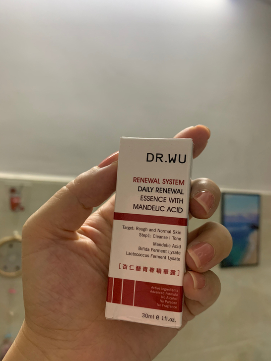 台湾达尔肤DR.WU杏仁酸毛孔紧致化妆水青...