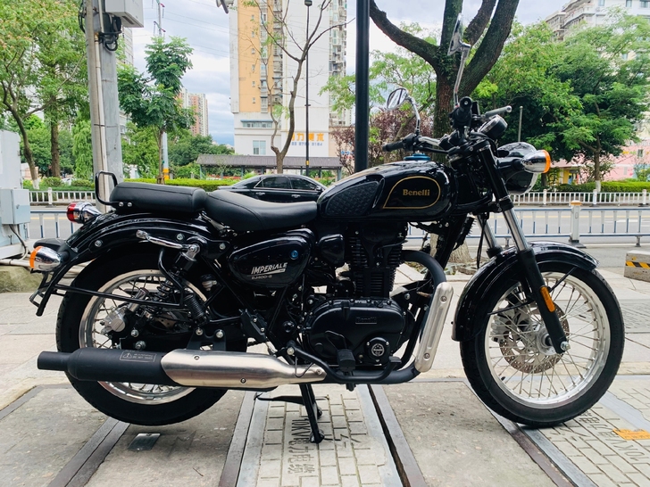 国产贝纳利帝国400复古街车巡航机车摩托代...