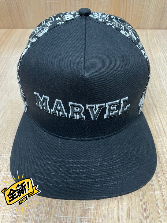 全新 漫威刺绣印花全棉平檐鸭舌帽