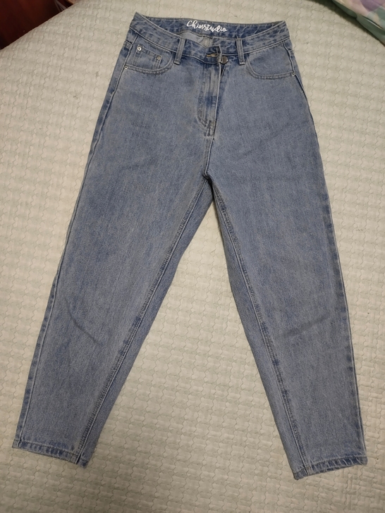 女长裤牛仔裤，M码，