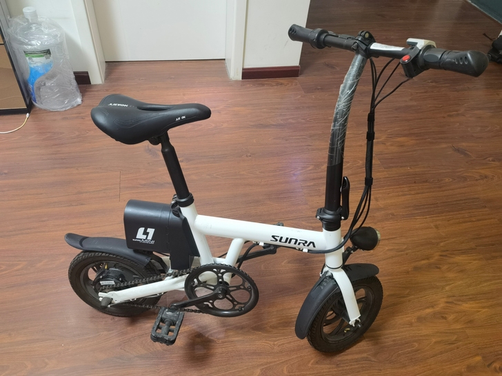 品牌型号 ：新日锂电池折叠电动车