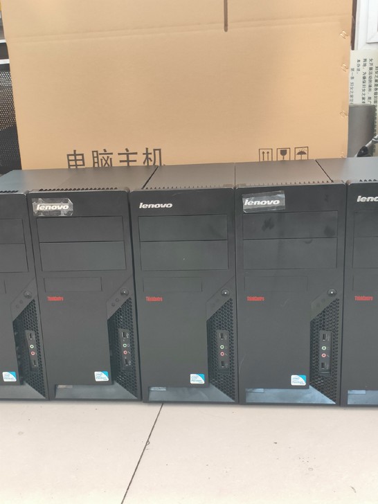 急售二手联想9成新台式电脑主机i3i5四核...