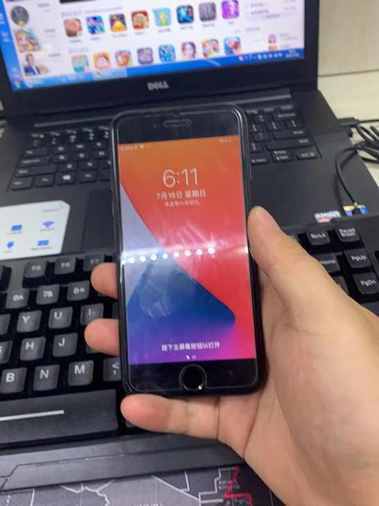 小7 128g 磨砂黑 国行 新换电池