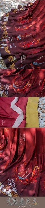 出重回汉唐红色汉上衣和吊带，锦瑟衣庄笙魔改...