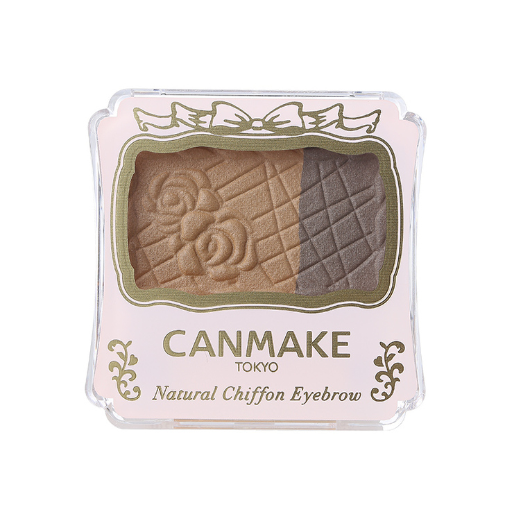 日本canmake 雪芳自然双色眉粉 04...