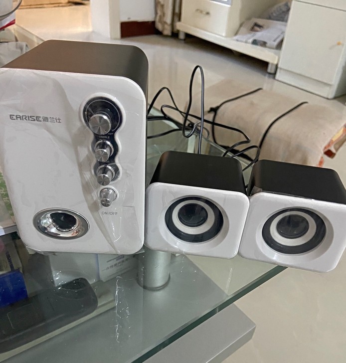 （全新）雅兰仕电脑音响台式家用蓝牙音箱低音...