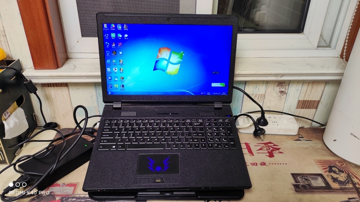 二手游戏笔记本神舟战神k680c-i7 d...