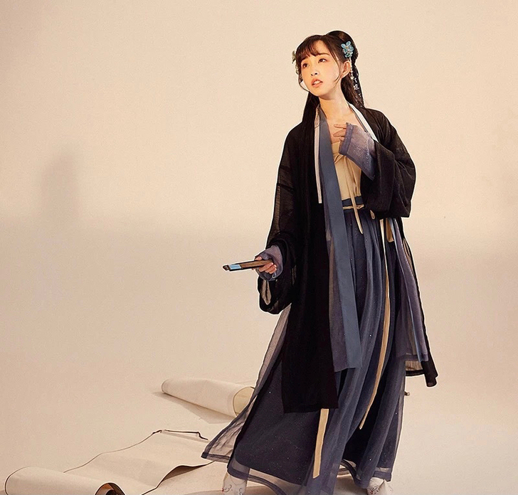 汉服 十三余 小豆蔻儿 墨者