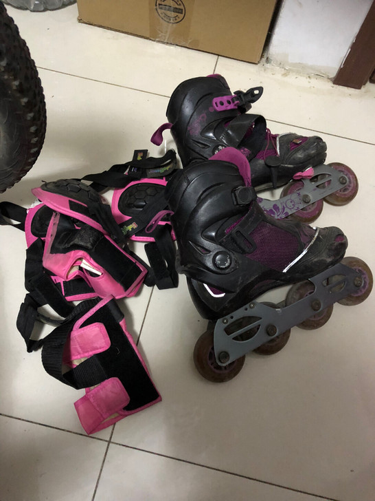 迪卡侬购买的女士轮滑鞋36/37号，搬家出...