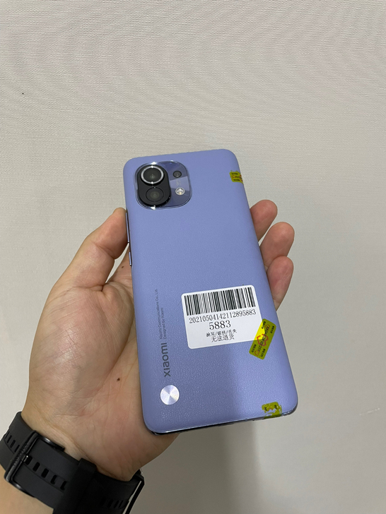 小米11烟紫色   8+256 手机 实拍...
