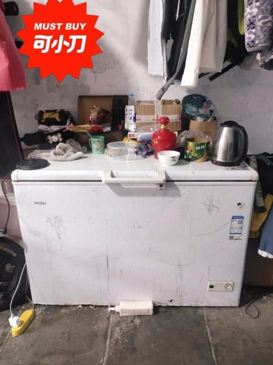 先帝创业未遂而中途卖冰柜!冰柜冷冻容积37...