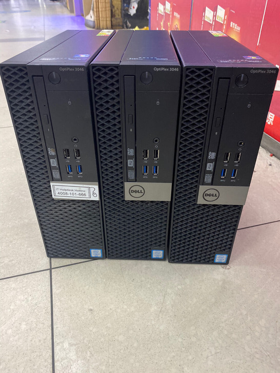 戴尔电脑主机 型号3046。i5。六代64...