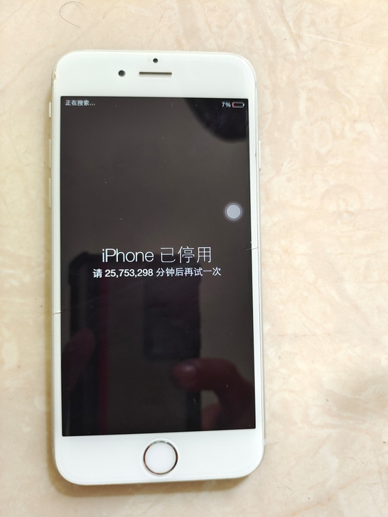 Apple/苹果 iPhone 6,无法进...