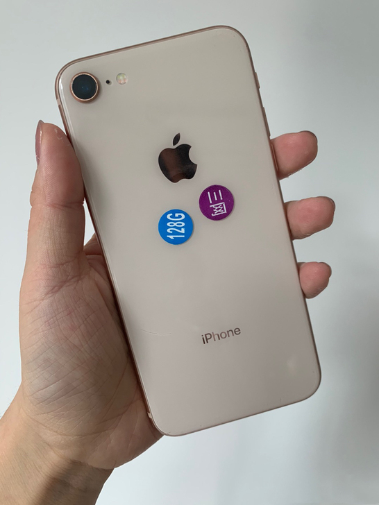 二手苹果iphone8128G金色iPho...