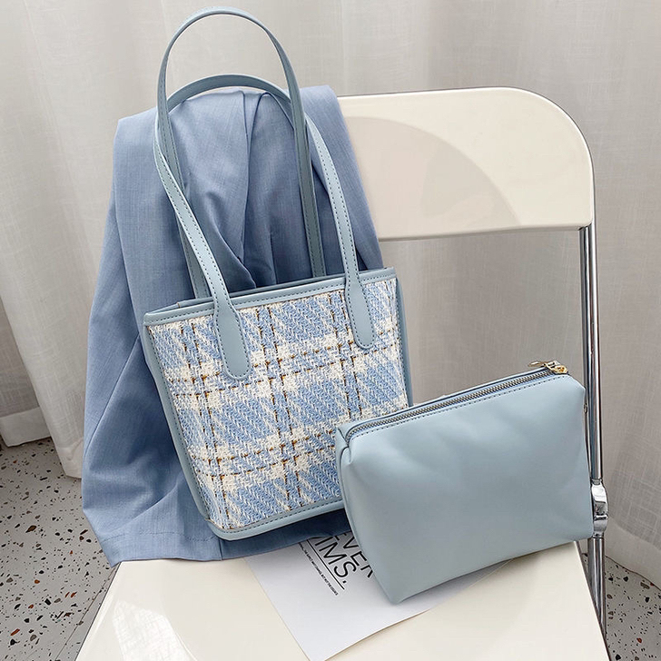 小众设计包包手提包百搭单肩腋下水桶包手拎包