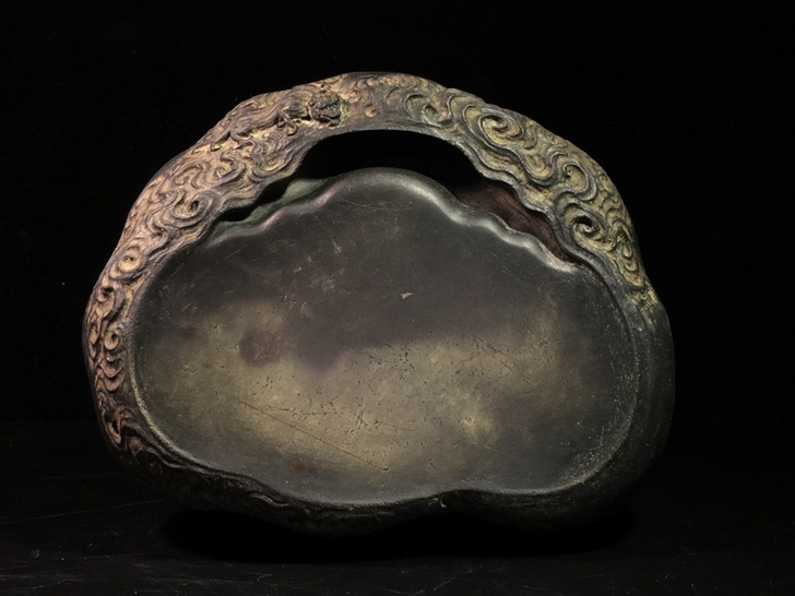 旧藏端石 平步青云 文房端砚