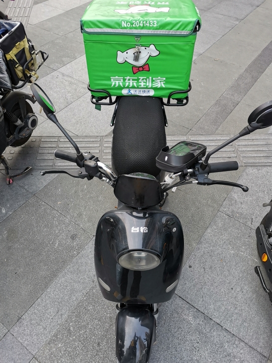 【转让台铃电动车架】转行不想送外卖，试跑几...