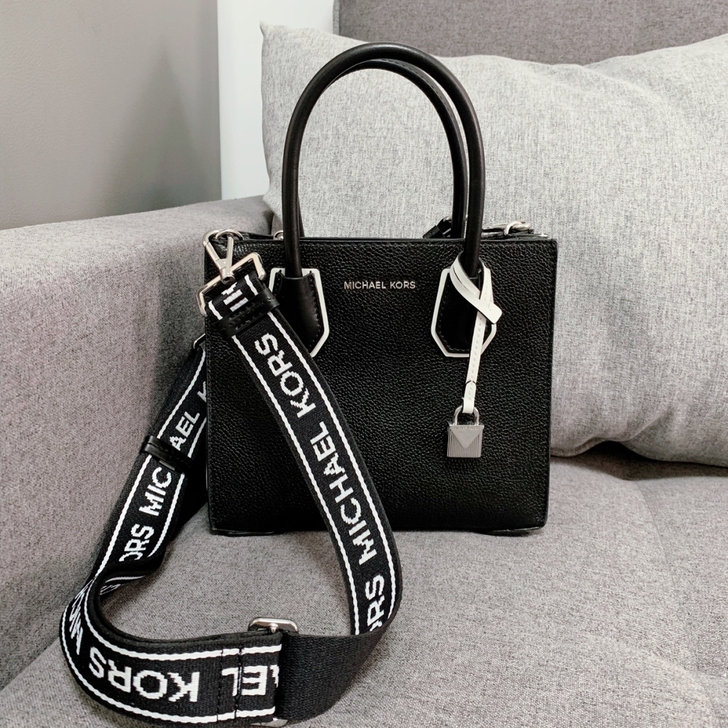 mk女包拼色宋祖儿同款风琴包小号全新小方包...