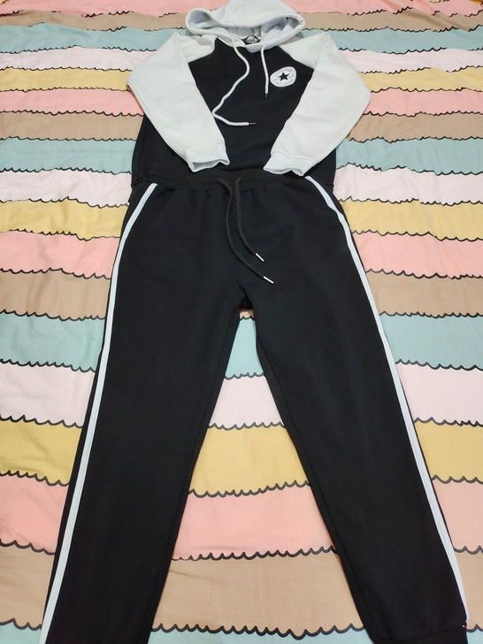 男士加绒卫衣裤子